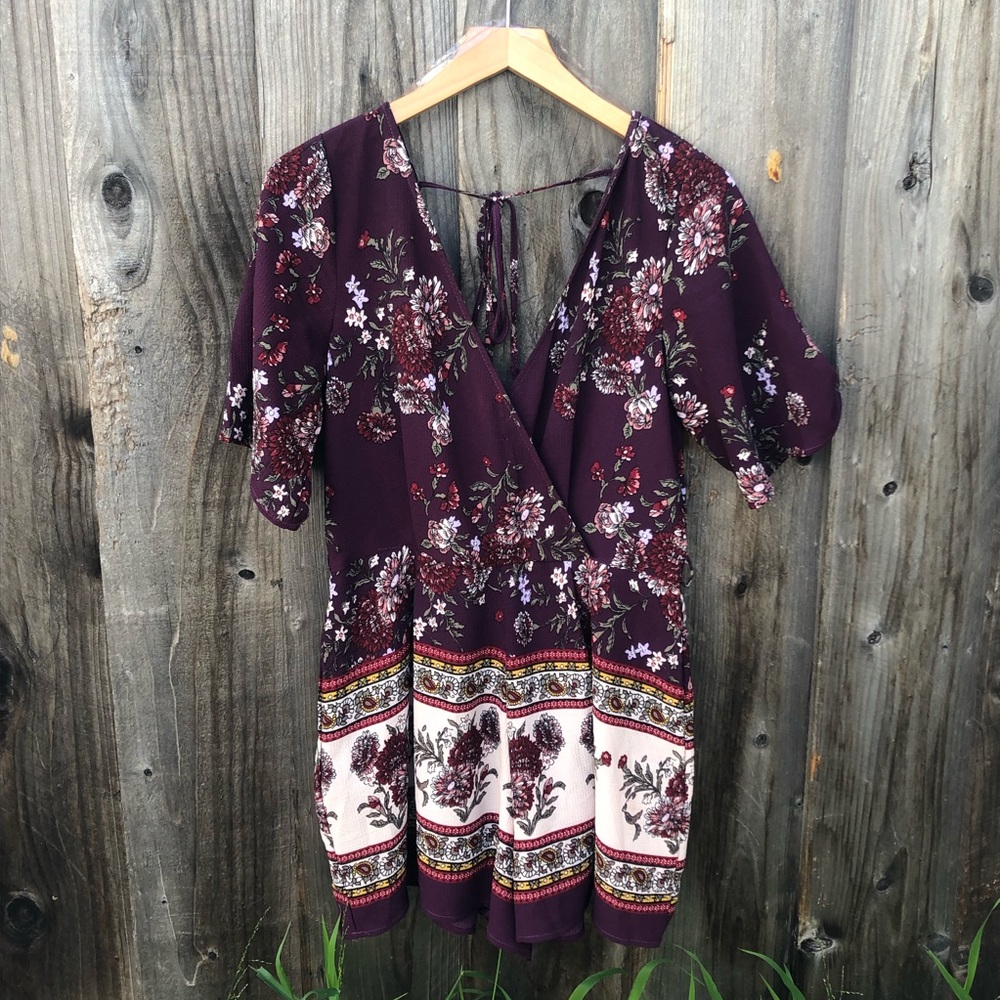 Floral romper